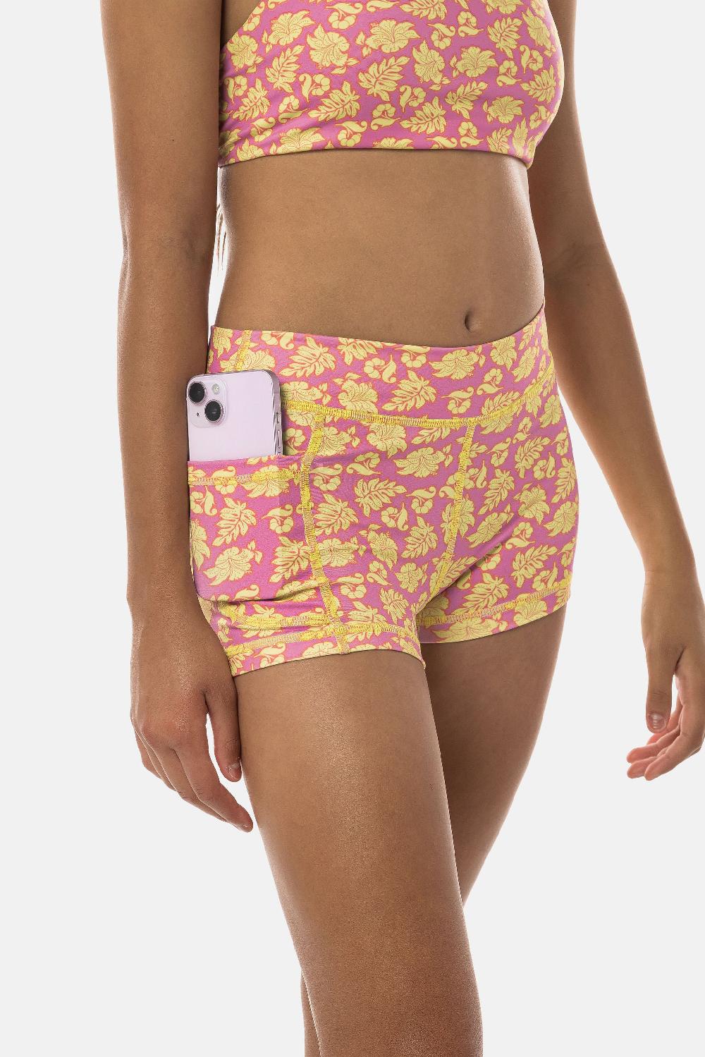 gmd Halia Luxe Shorts - Sunshine