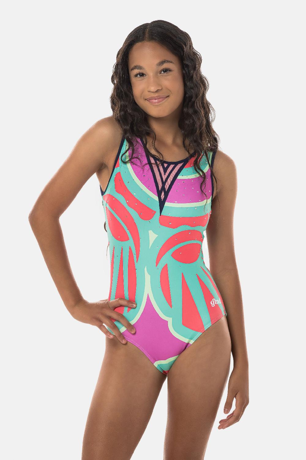 gmd Hibiscus Leotard