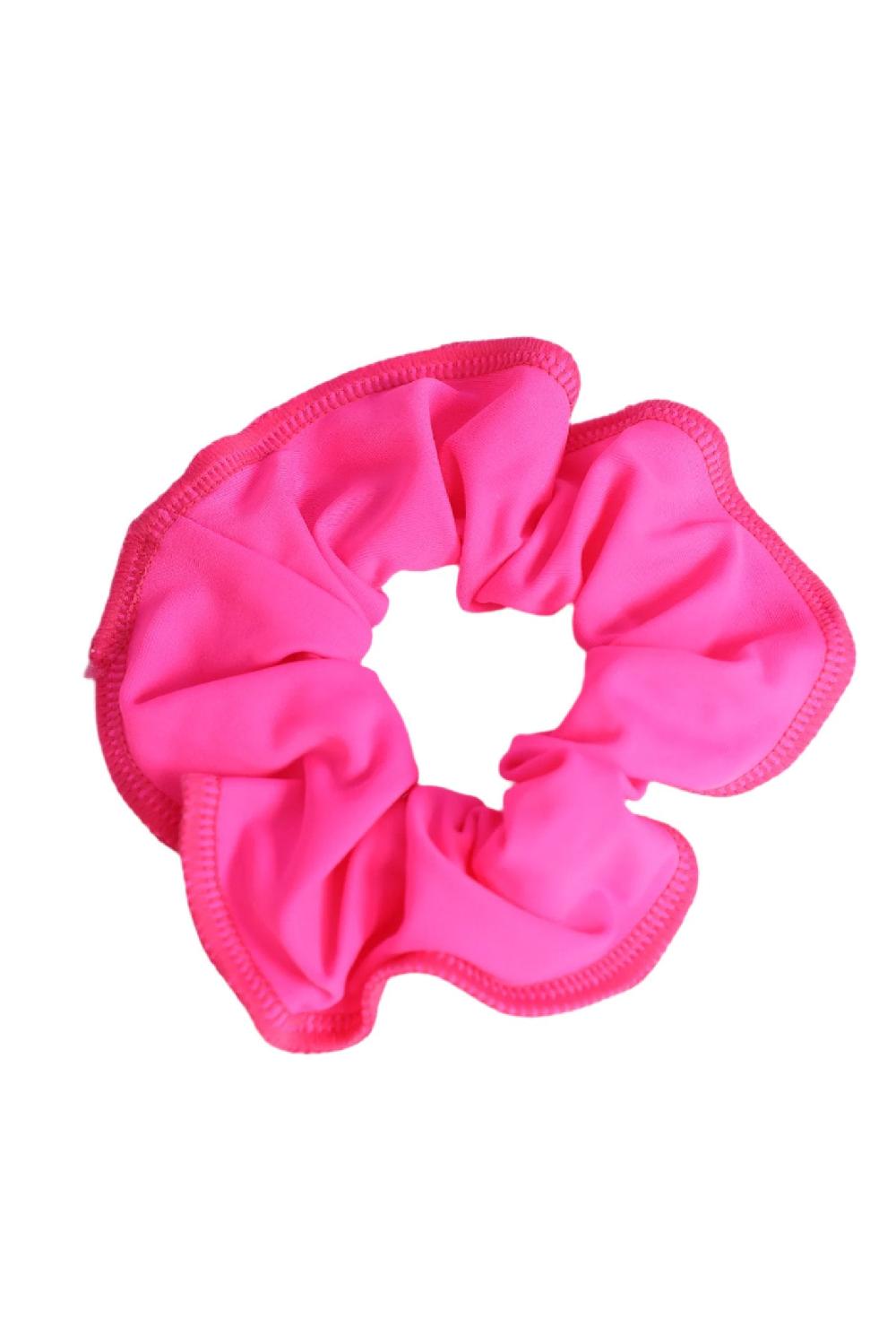 gmd Hot Pink Lycra Scrunchie