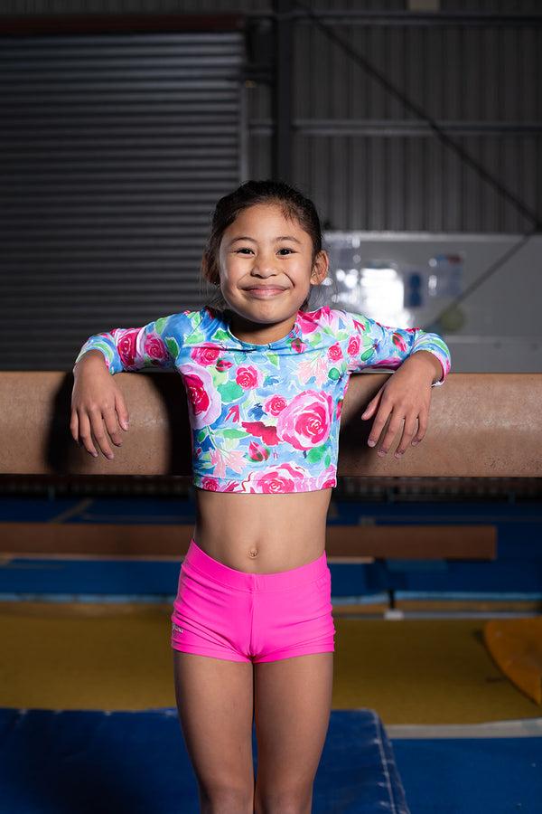 Gmd Hot Pink Lycra Shorts