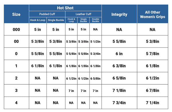 Gmd Hot Shot - Velcro Grip - Leather Cuff