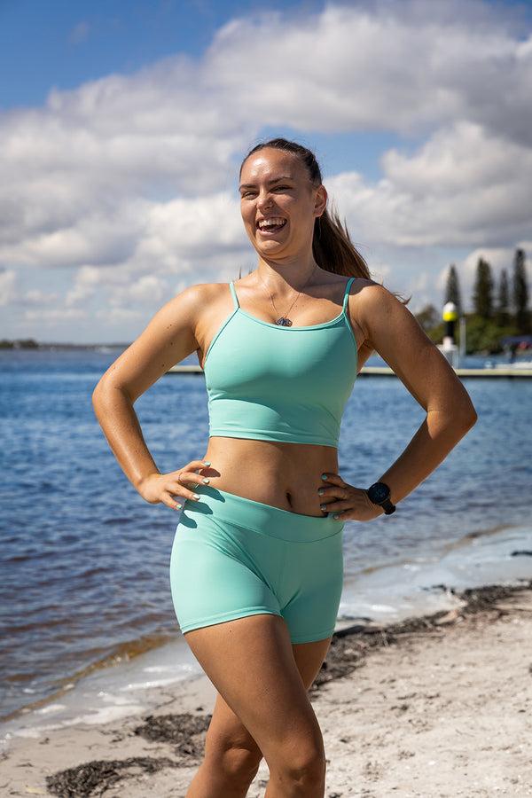 Gmd Island Time Longline Crop Top