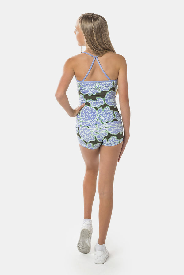 Gmd Kalani Luxe Singlet - Skye