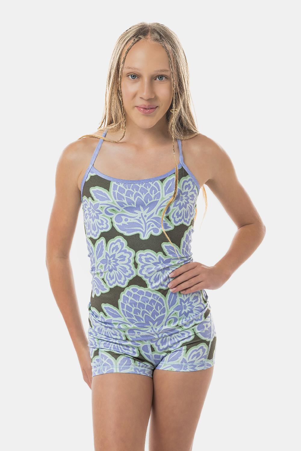 gmd Kalani Luxe Singlet - Skye