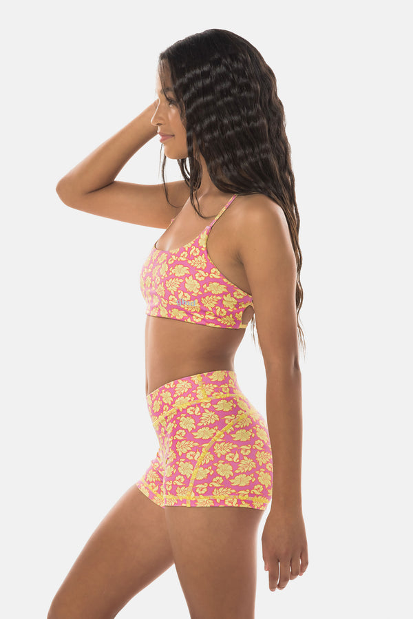 Gmd Lolana Luxe Crop Top - Sunshine