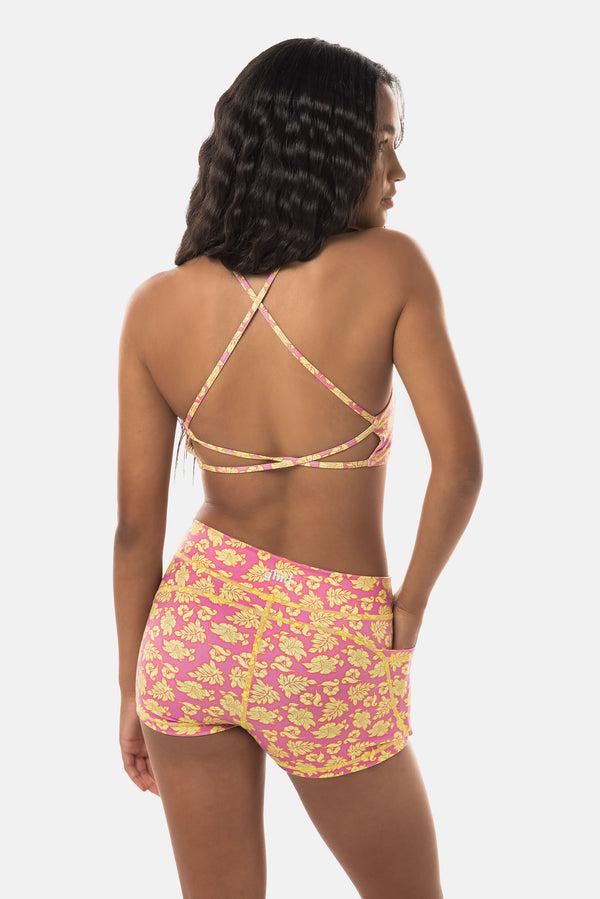 Gmd Lolana Luxe Crop Top - Sunshine