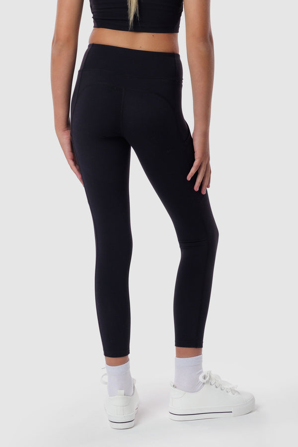 Gmd Luxe Black Full Length Tights