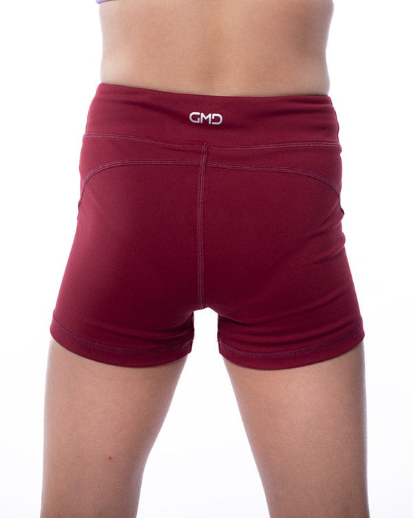 Gmd Luxe Maroon Shorts