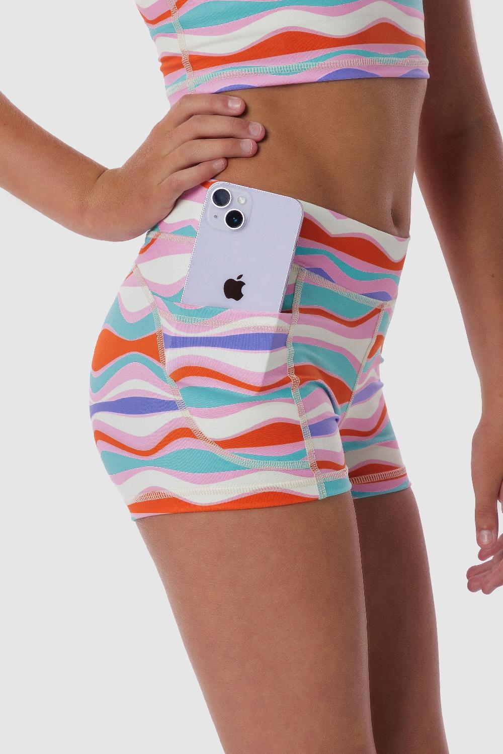 gmd Luxe Whimsical Waves Shorts