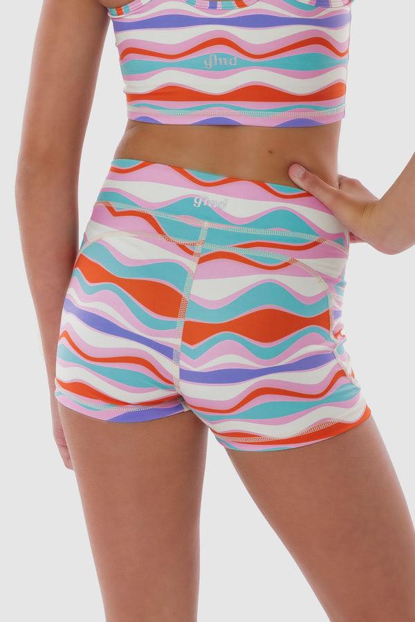 Gmd Luxe Whimsical Waves Shorts