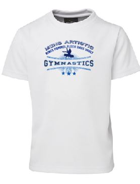 gmd MAG - Men's Artistic Gymnastics Tee-White