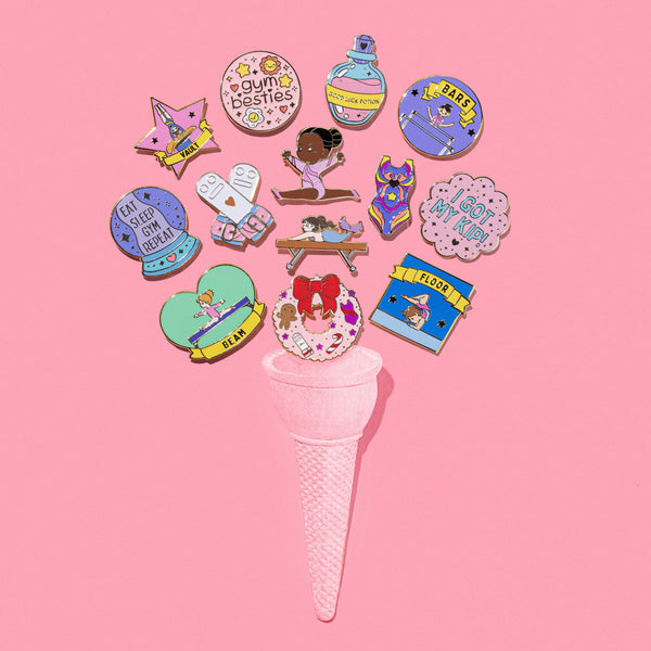 Gmd Mermaid Gymnast Pin