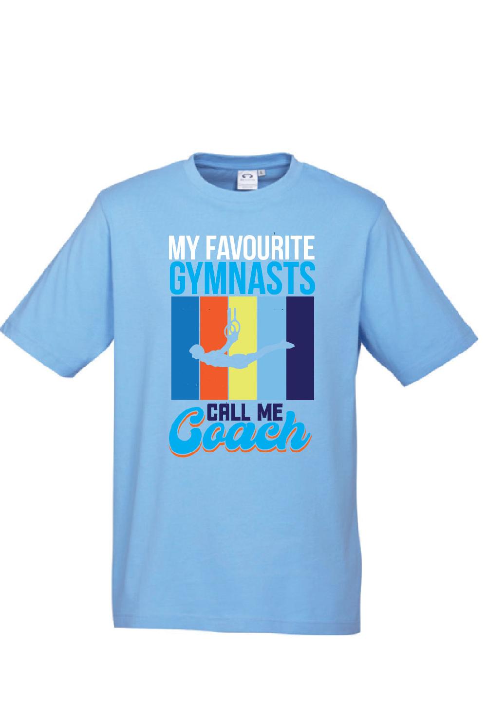 gmd My Favourites call me Coach Custom Print - Blue