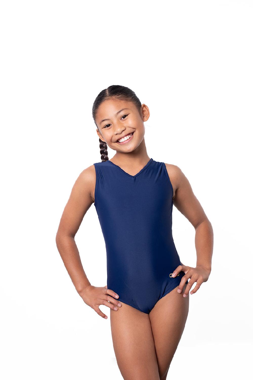 gmd Navy Lycra Leotard