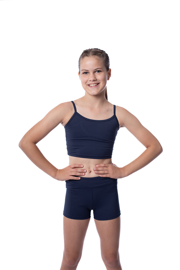 Gmd Navy Midrise Shorts