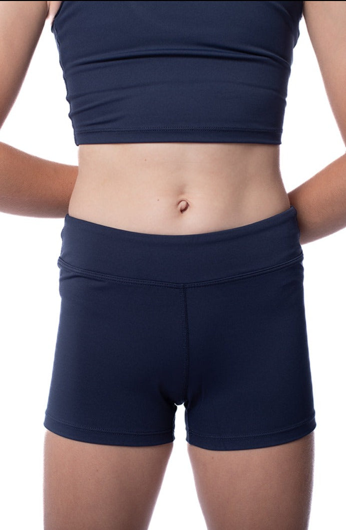 gmd Navy Midrise Shorts