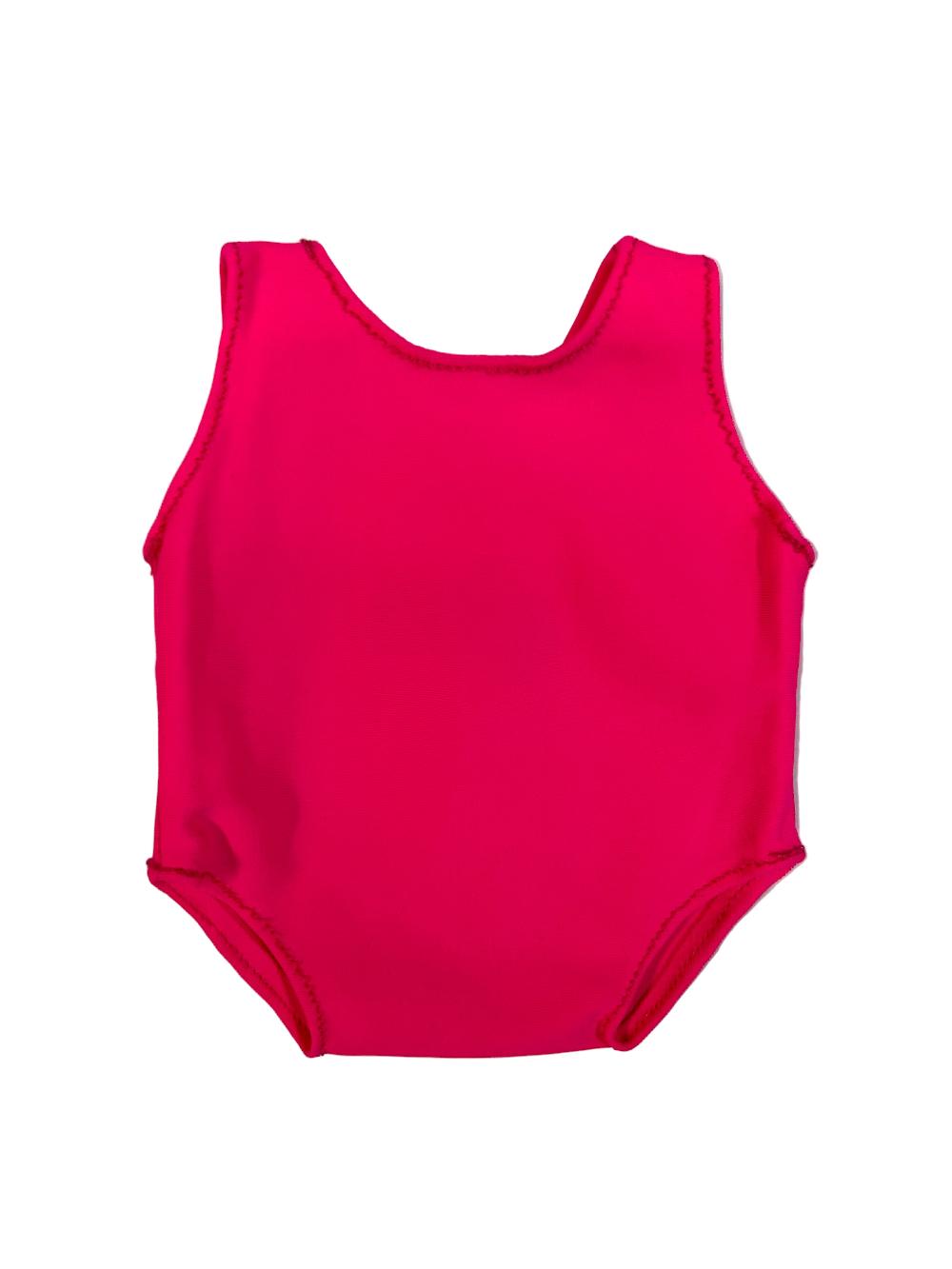 gmd Neon Hot Pink Lycra Teddy Leotard