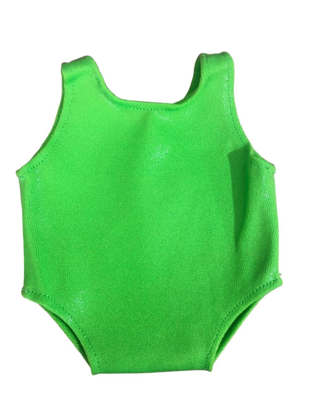 gmd Neon Lime Green Mystique Teddy Leotard