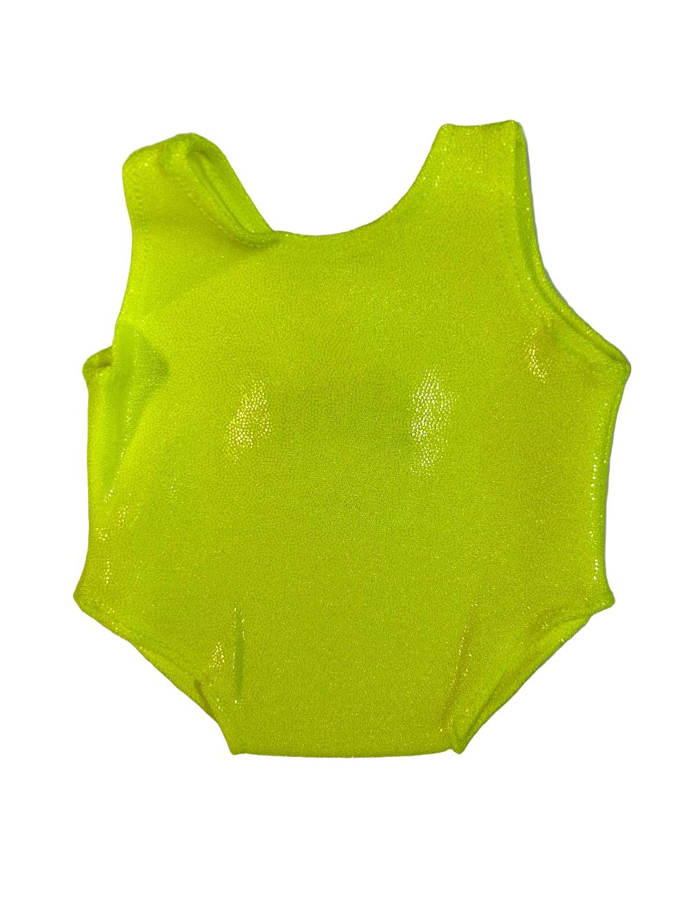 gmd Neon Yellow Mystique Teddy Leotard