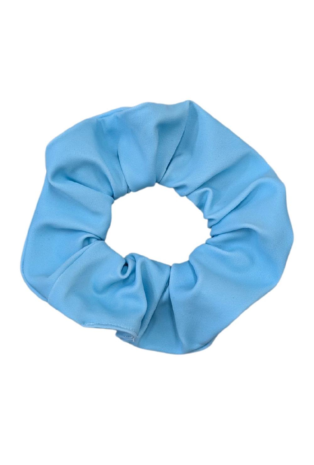 gmd Pale Blue Lycra Scrunchie
