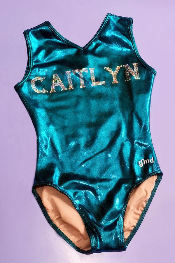 Gmd Personalised Emerald Mystique Leotard