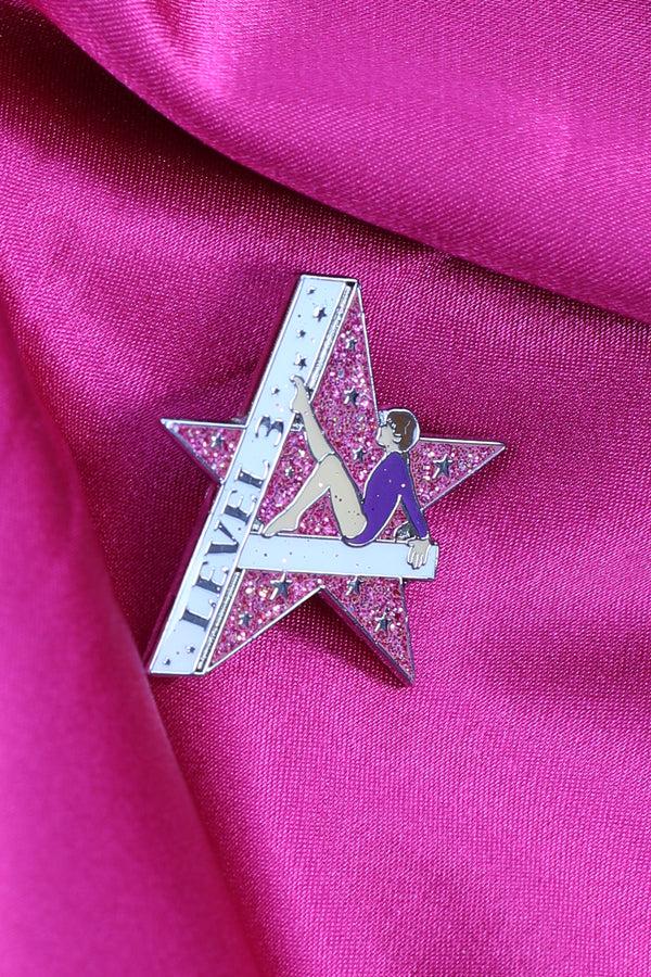 Gmd Pink Star Level Pin (choose Level)