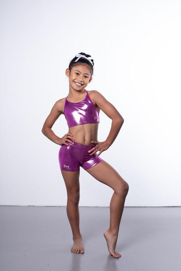 Gmd Plum Mystique Crop Top