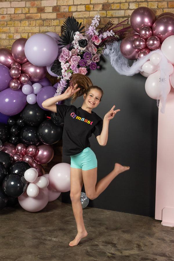 Gmd Rainbow Gymnast Tee Shirt