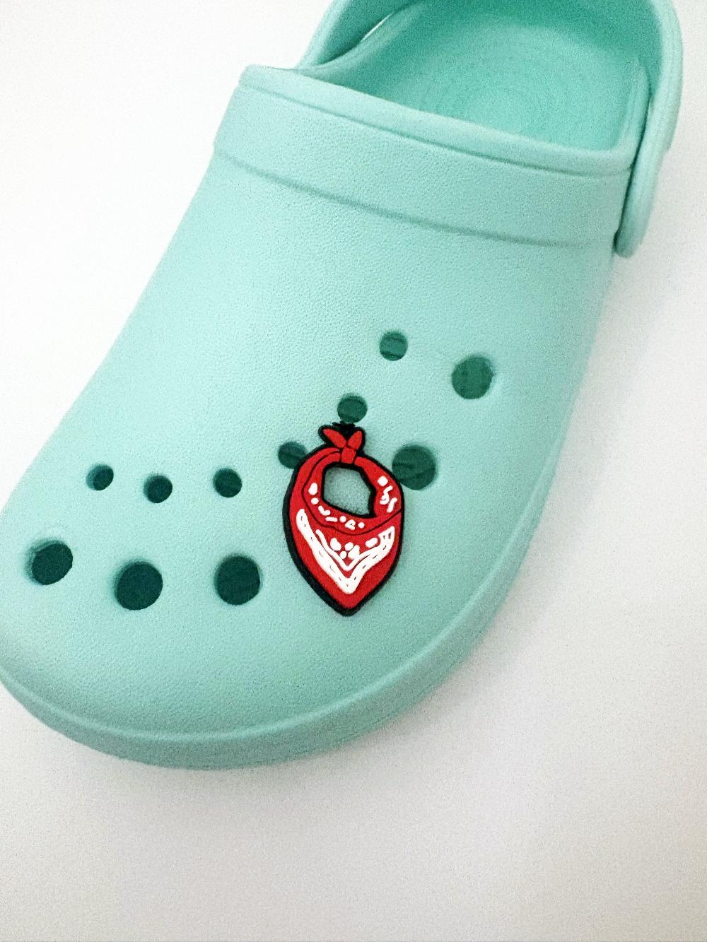 gmd Red Bandana - Croc Charm