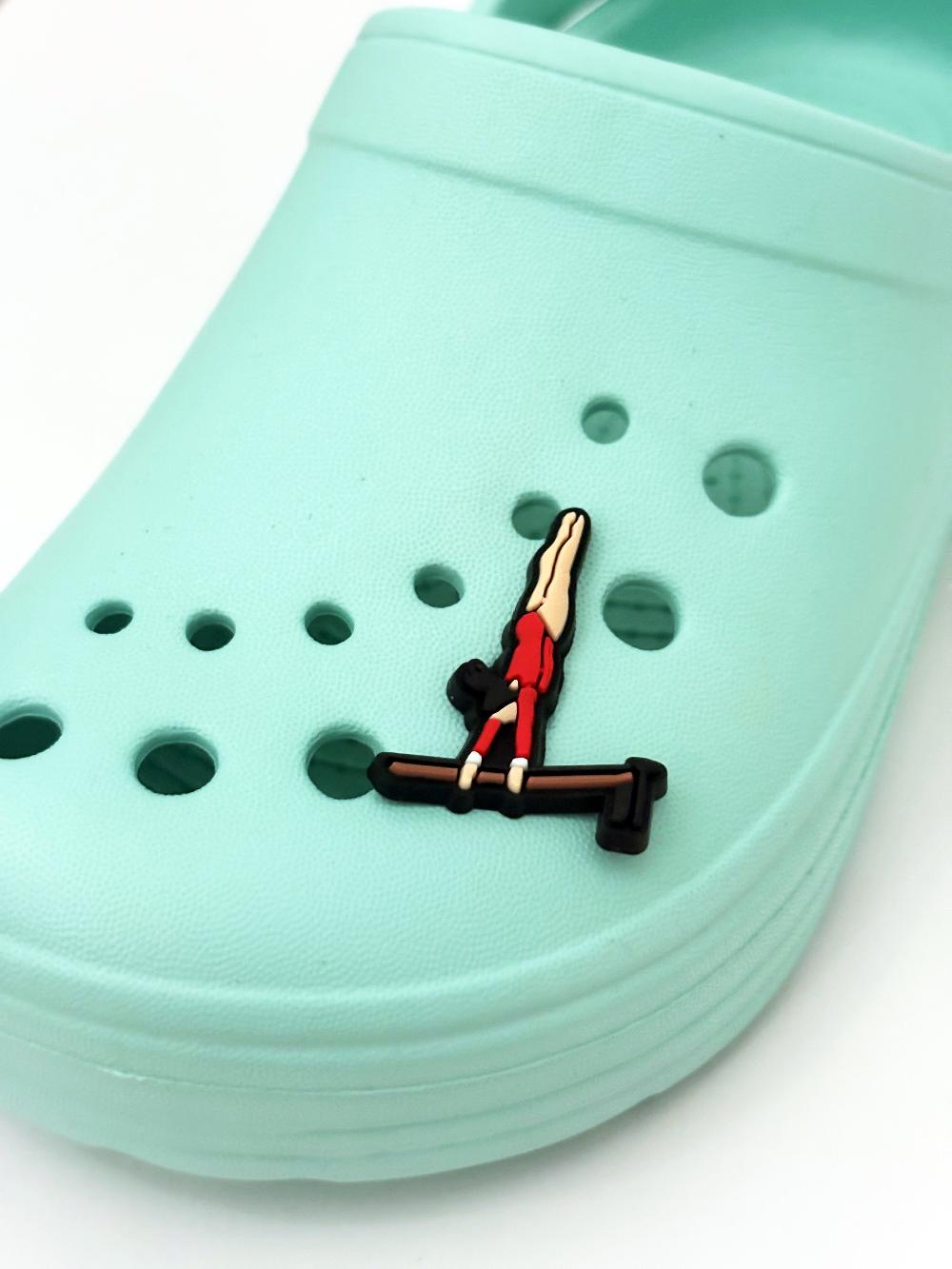 gmd Red Leotard WAG Bar- Croc Charm