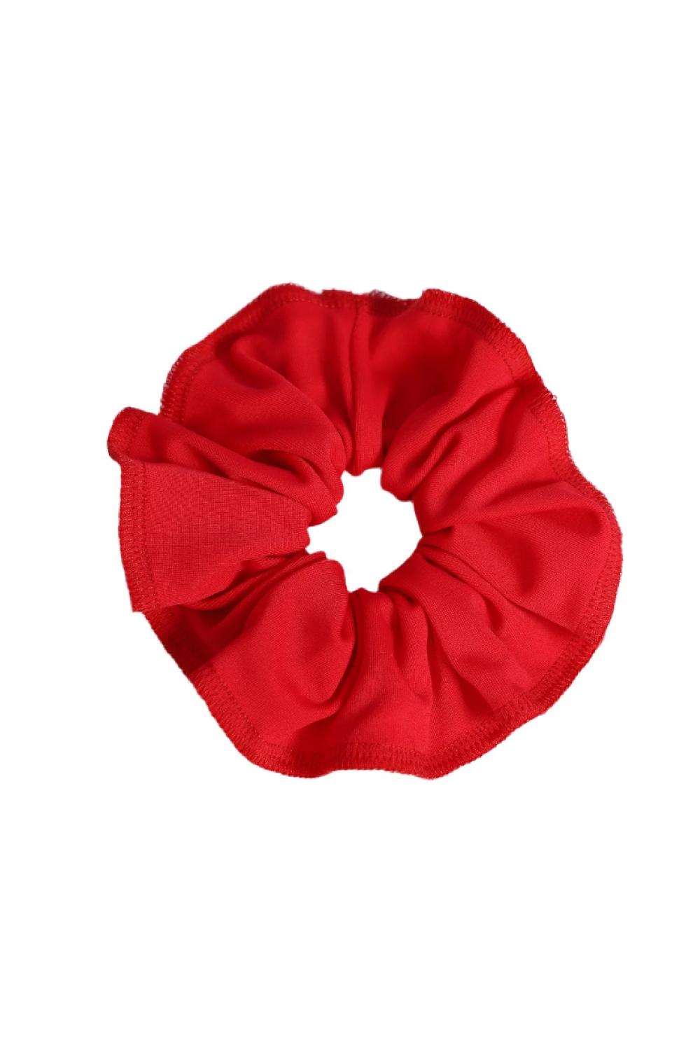 gmd Red Lycra Scrunchie