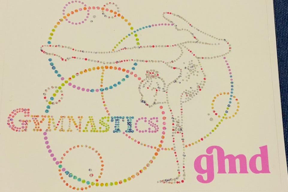 gmd RG - rhythmic gymnastics - World of hoops sticker
