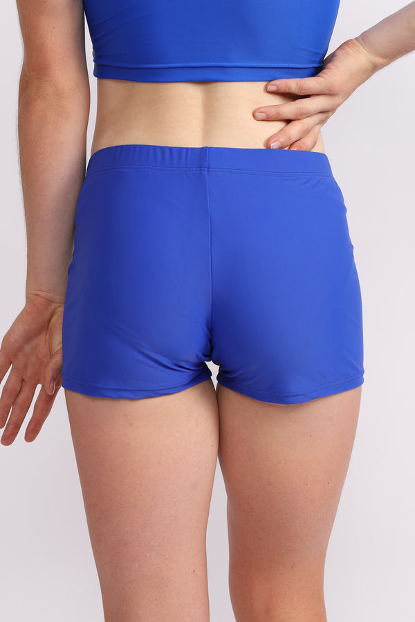 Gmd Royal Blue Lycra Shorts