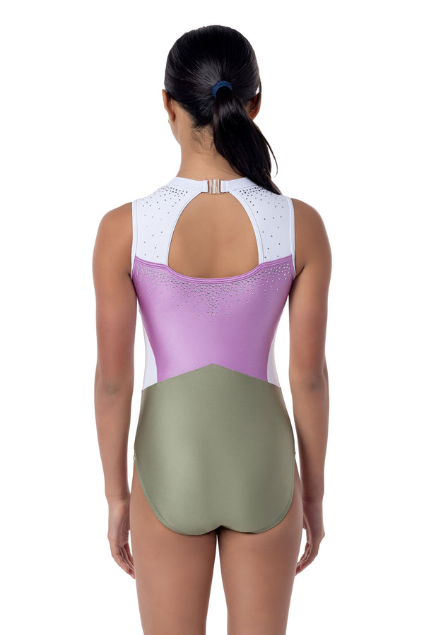 Gmd Seraphina Leotard- Olivine Fig