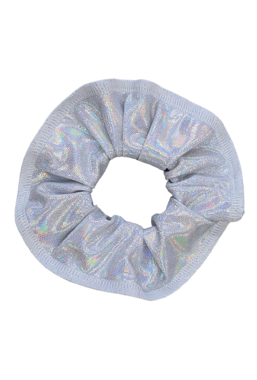 gmd Silver Holographic Scrunchie