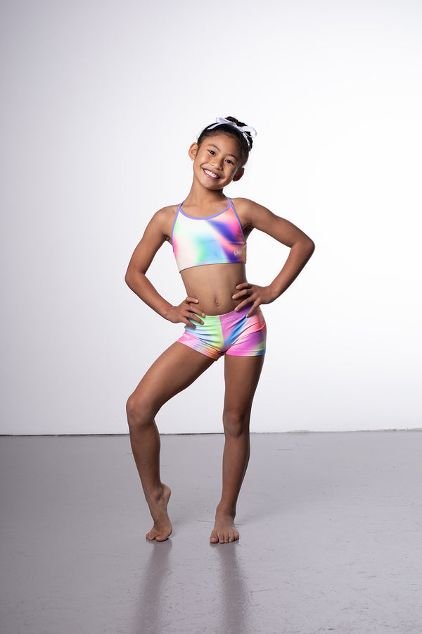 Gmd Sprinkles T-Back Crop Top