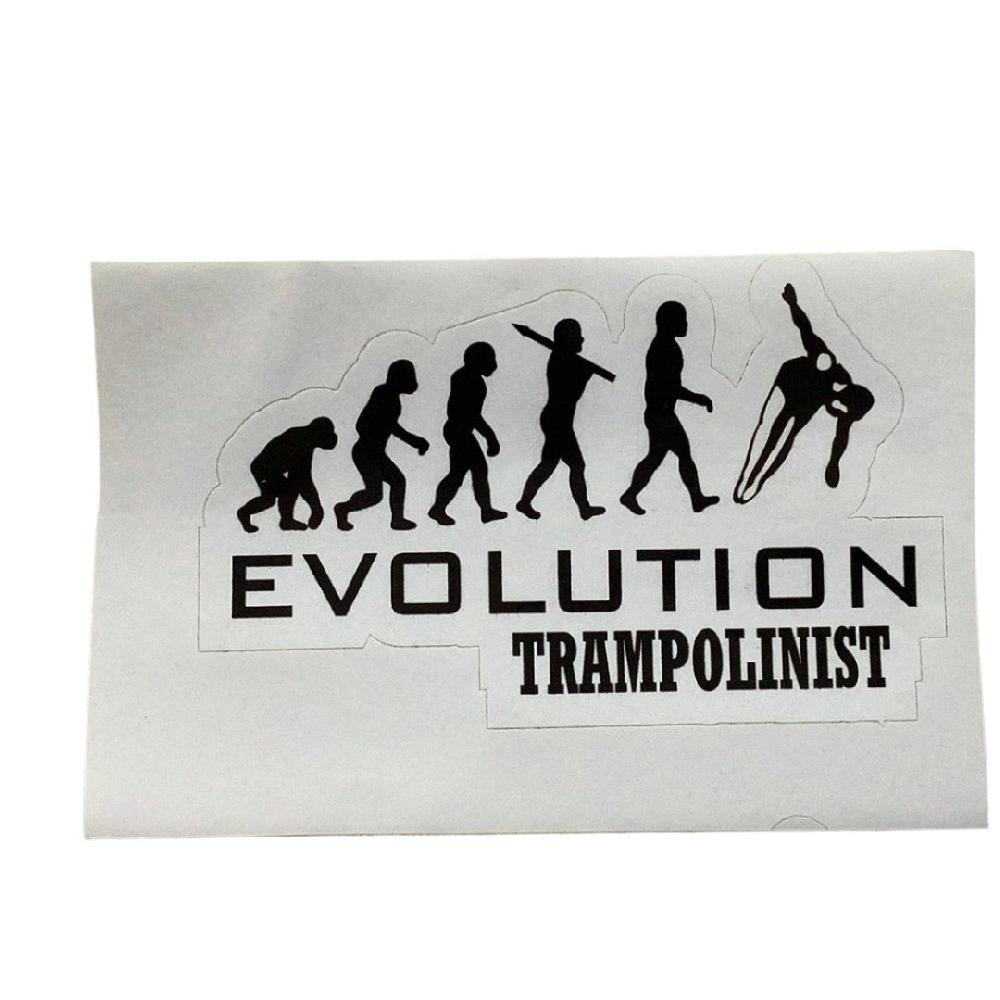 gmd Sticker - Evolution of a Trampolinist
