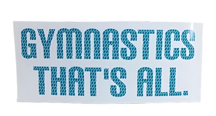 gmd Sticker - Gymnastics That's All