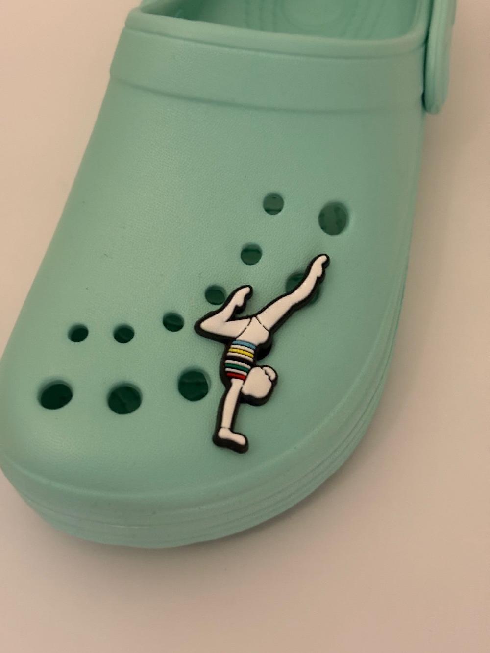 gmd Stripe Leotard Handstand- Croc Charm