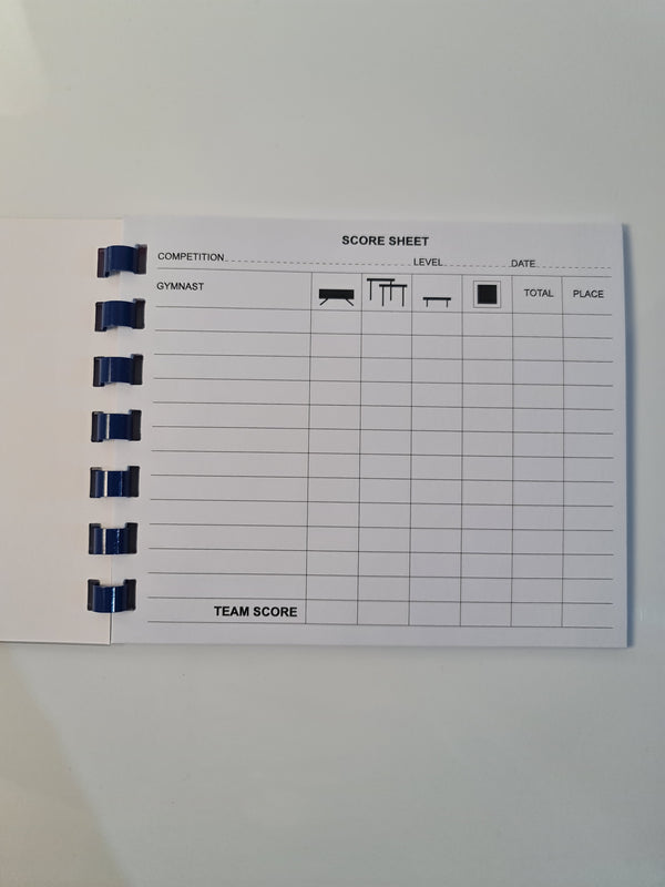 Gmd WAG Mermaid Score Book