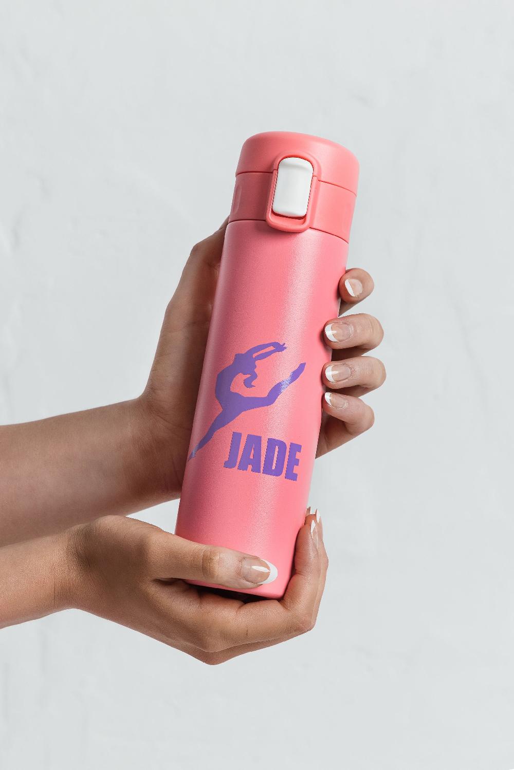 gmd WAG thermo bottle with personalised name