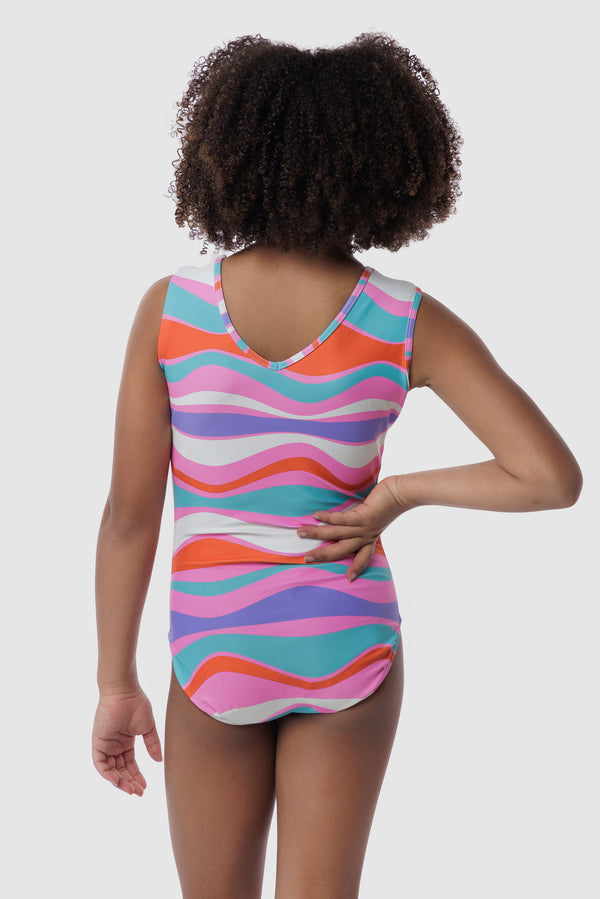 Gmd Whimsical Waves Leotard- SALE