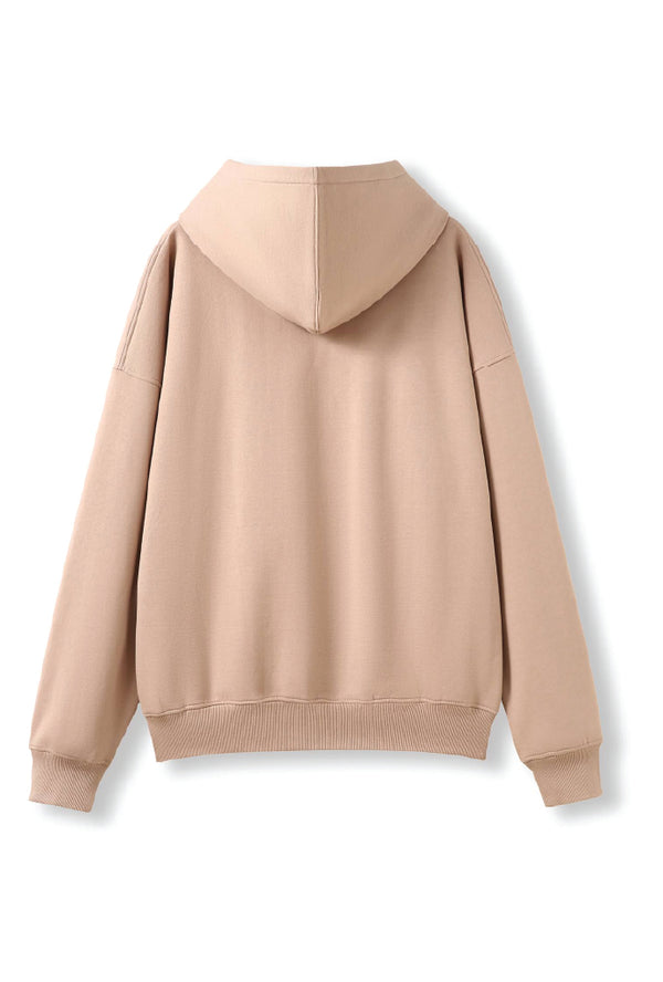 Gmd Sequin "Be The Girl Who Decided To Go For It"- Oversized Hoodie