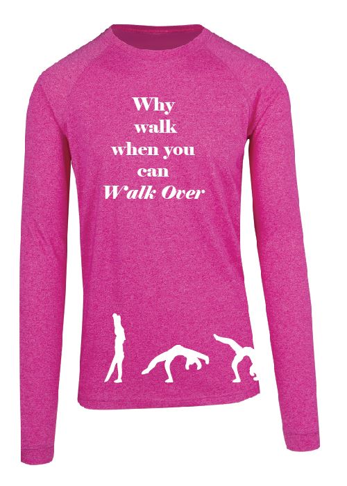 gmd Why walk when you can walk over- Long Sleeve Tee