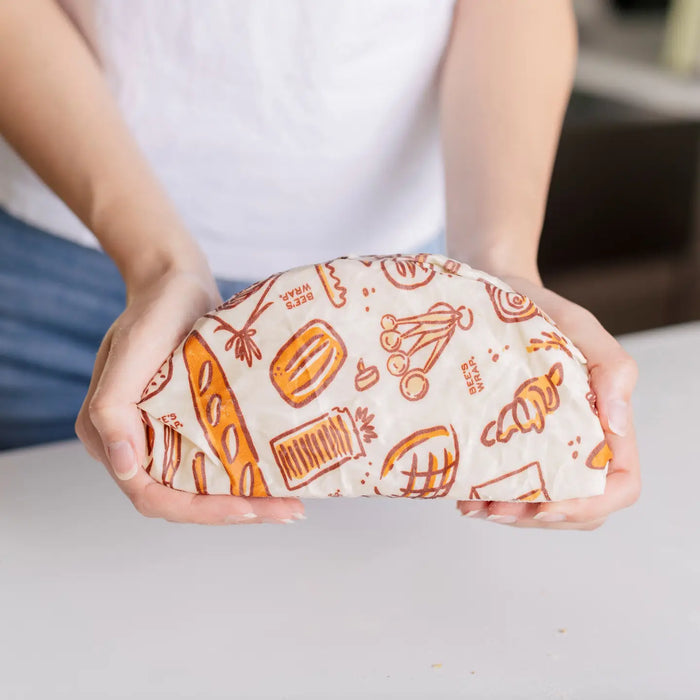 Gneiss Spice Beeswax Wrap Bread Bag