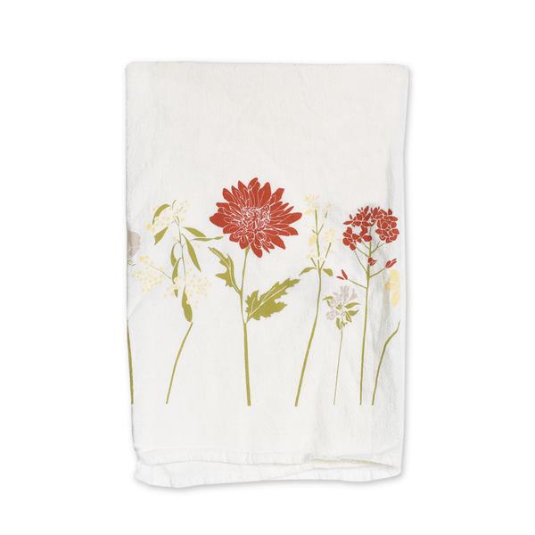Gneiss Spice Flower Bouquet Tea Towel - Joy