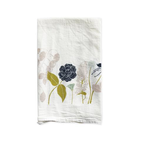 Gneiss Spice Flower Bouquet Tea Towel - Peace
