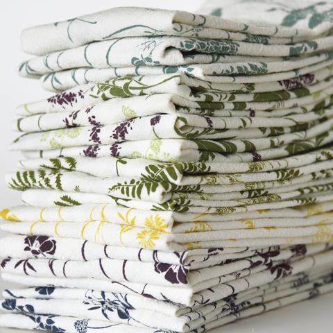 Gneiss Spice Herb Sprigs Cloth Napkins