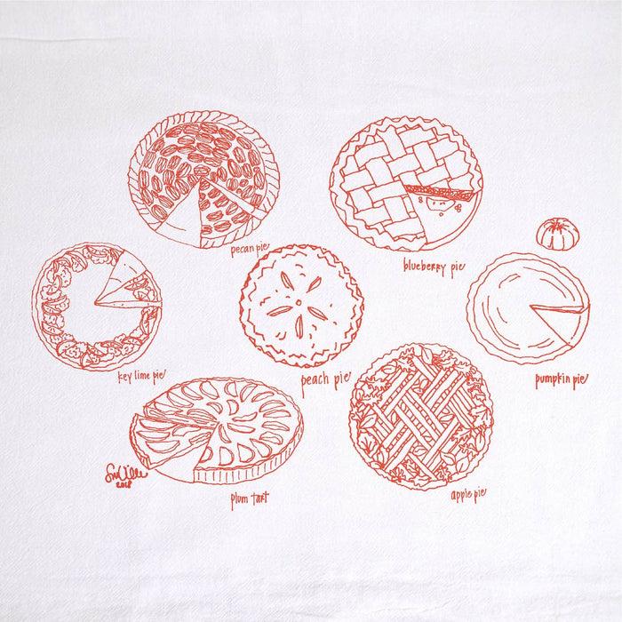 Gneiss Spice Holiday Pies Tea Towel