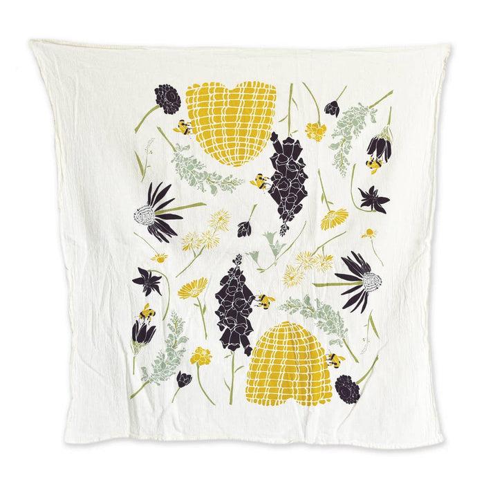 gneiss spice Honeybee Tea Towel